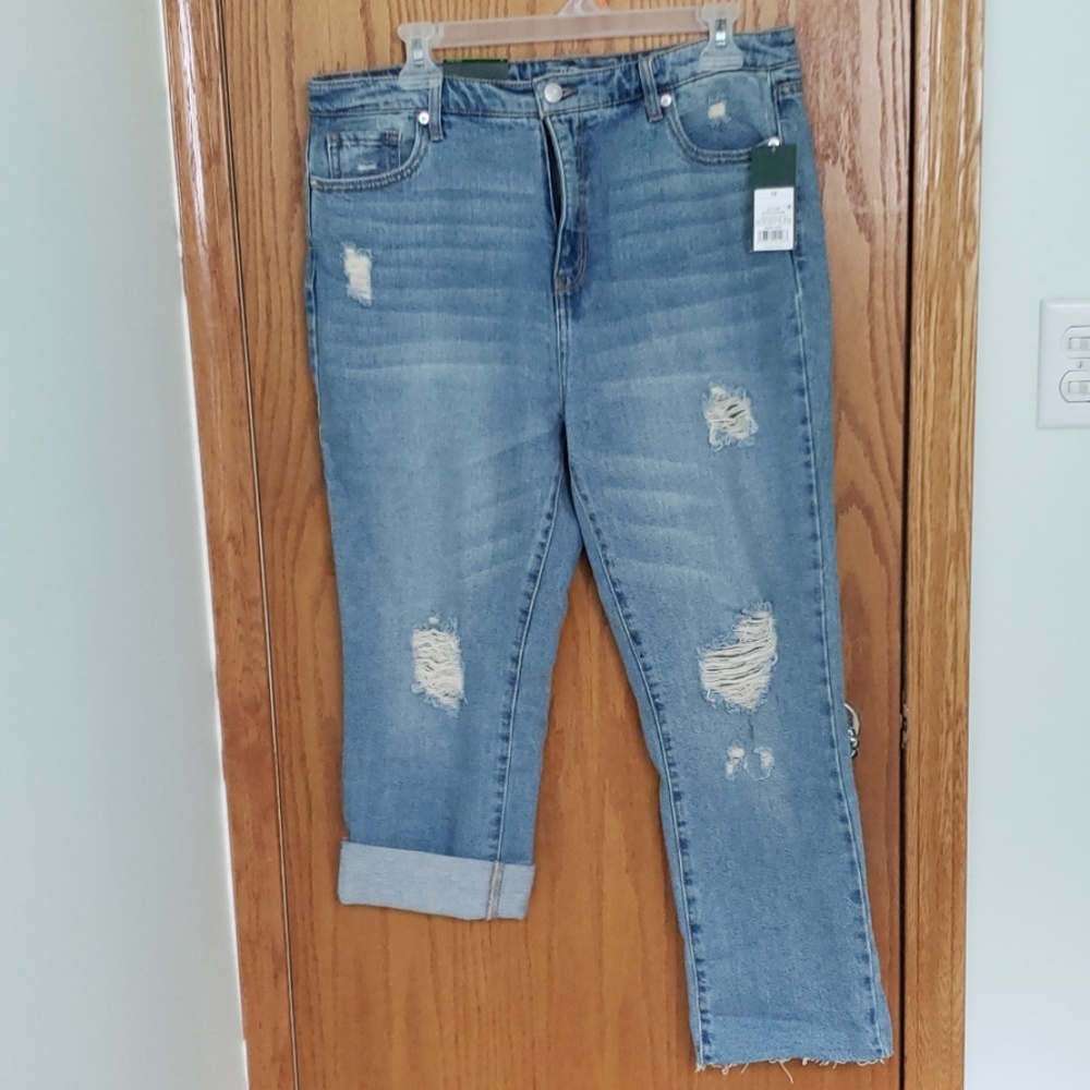 High Rise Kick Flare Jeans